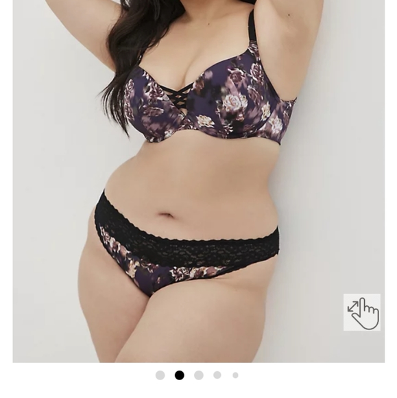 NWT Torrid size 2 x black bikini panty - Picture 3 of 9